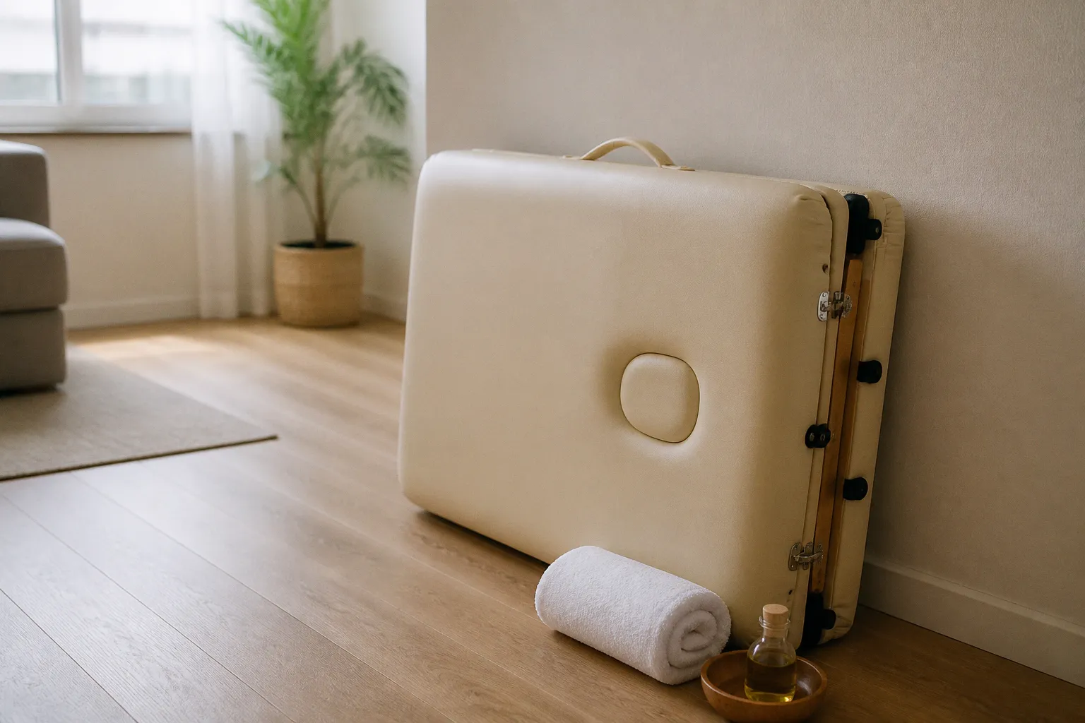 Cabinet de massage à domicile : plan d'installation