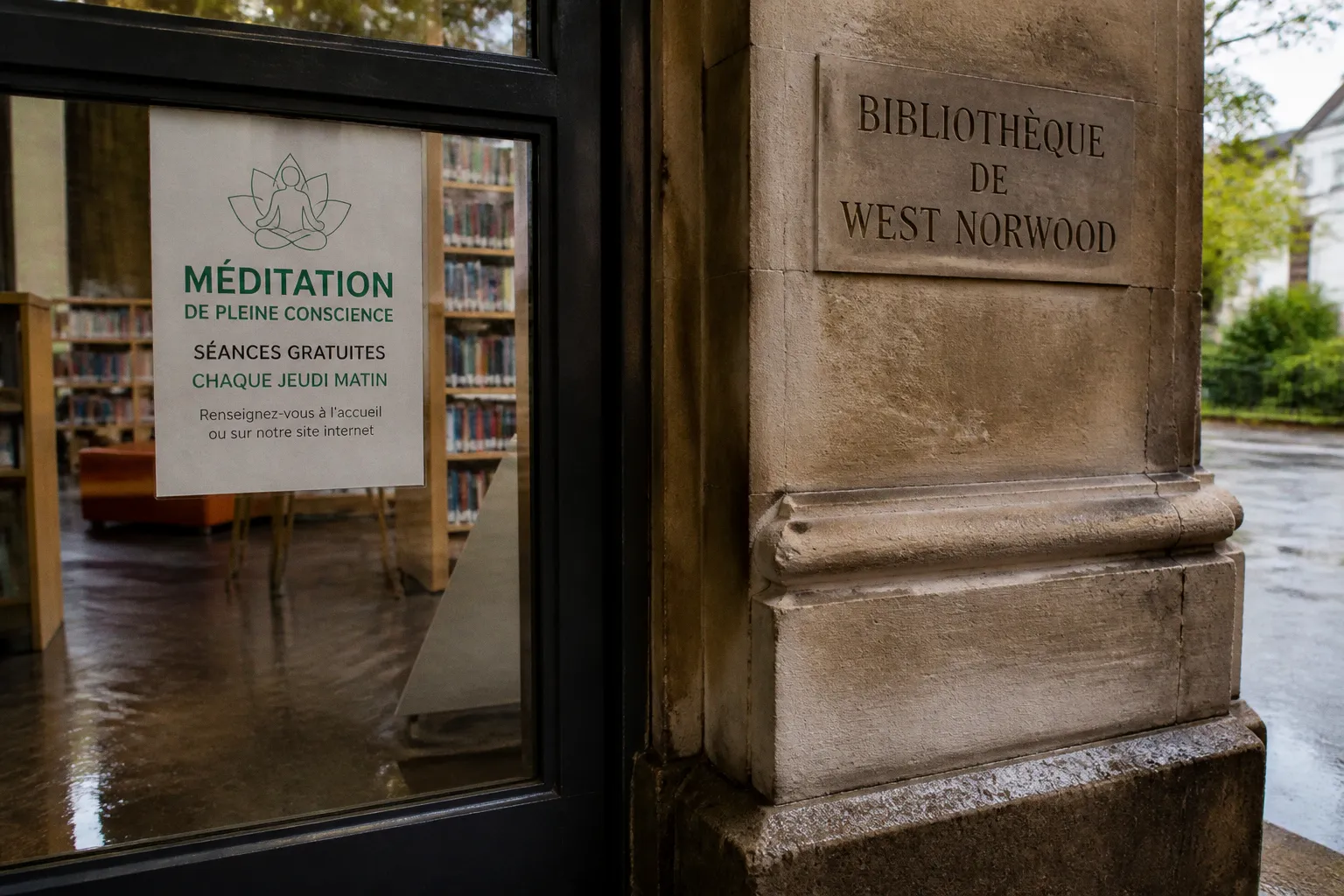 Méditation de pleine conscience : séances gratuites chaque jeudi à la bibliothèque de West Norwood