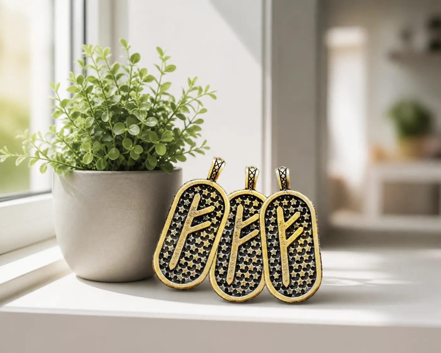 Fehu Amulet — le produit au quotidien