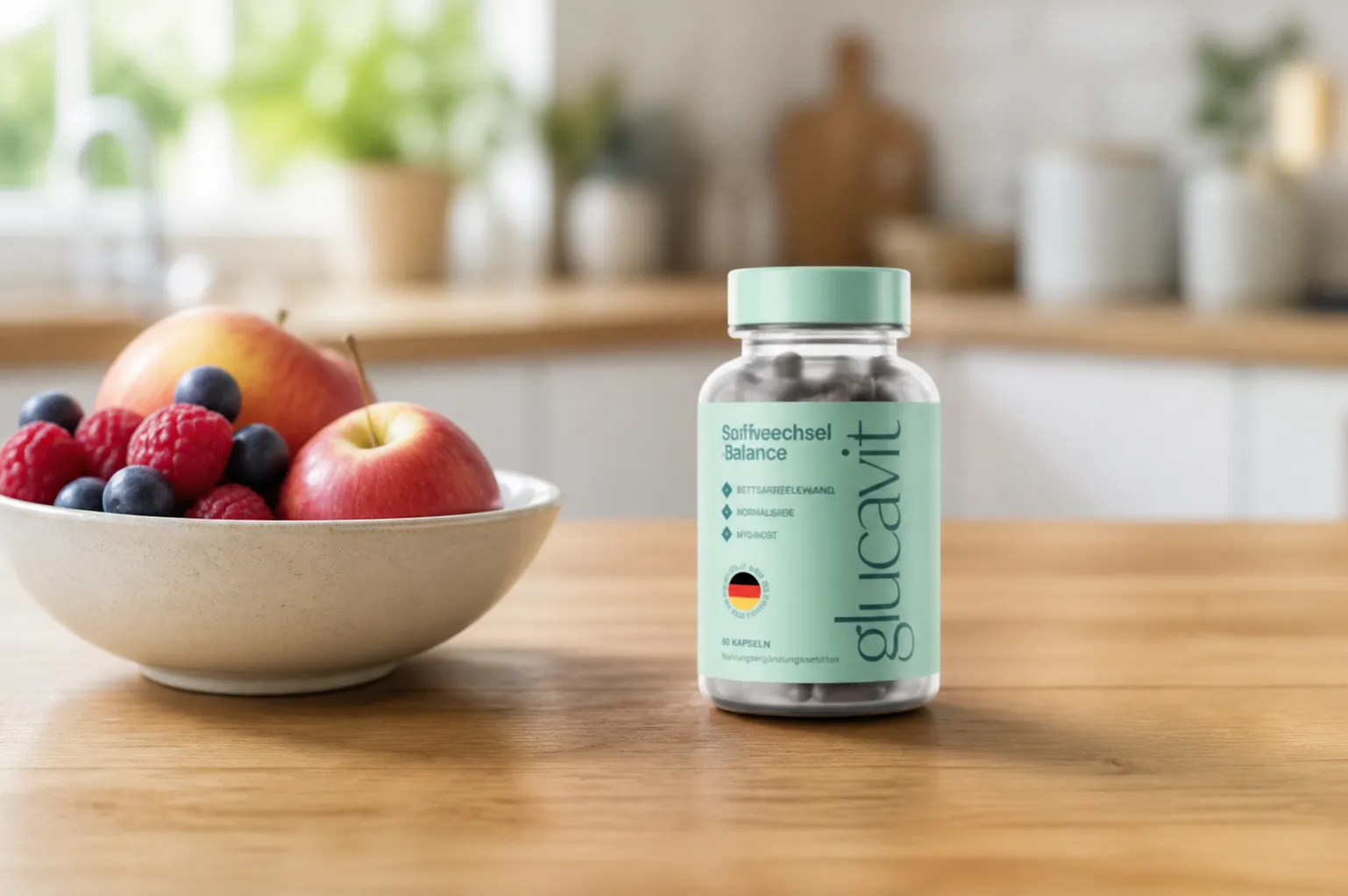 Glucavit — le produit au quotidien