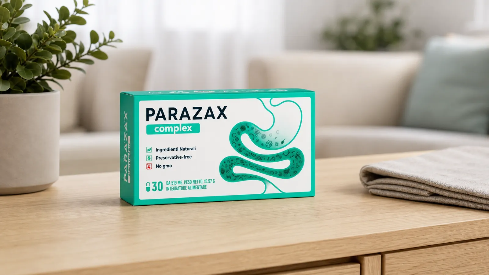 Parazax Complex — le produit au quotidien