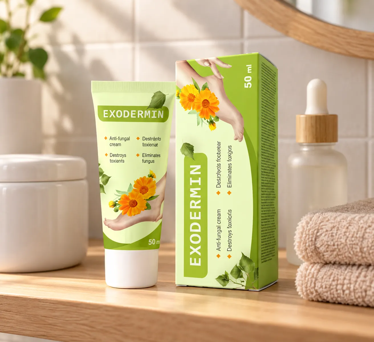 Exodermin — le produit au quotidien
