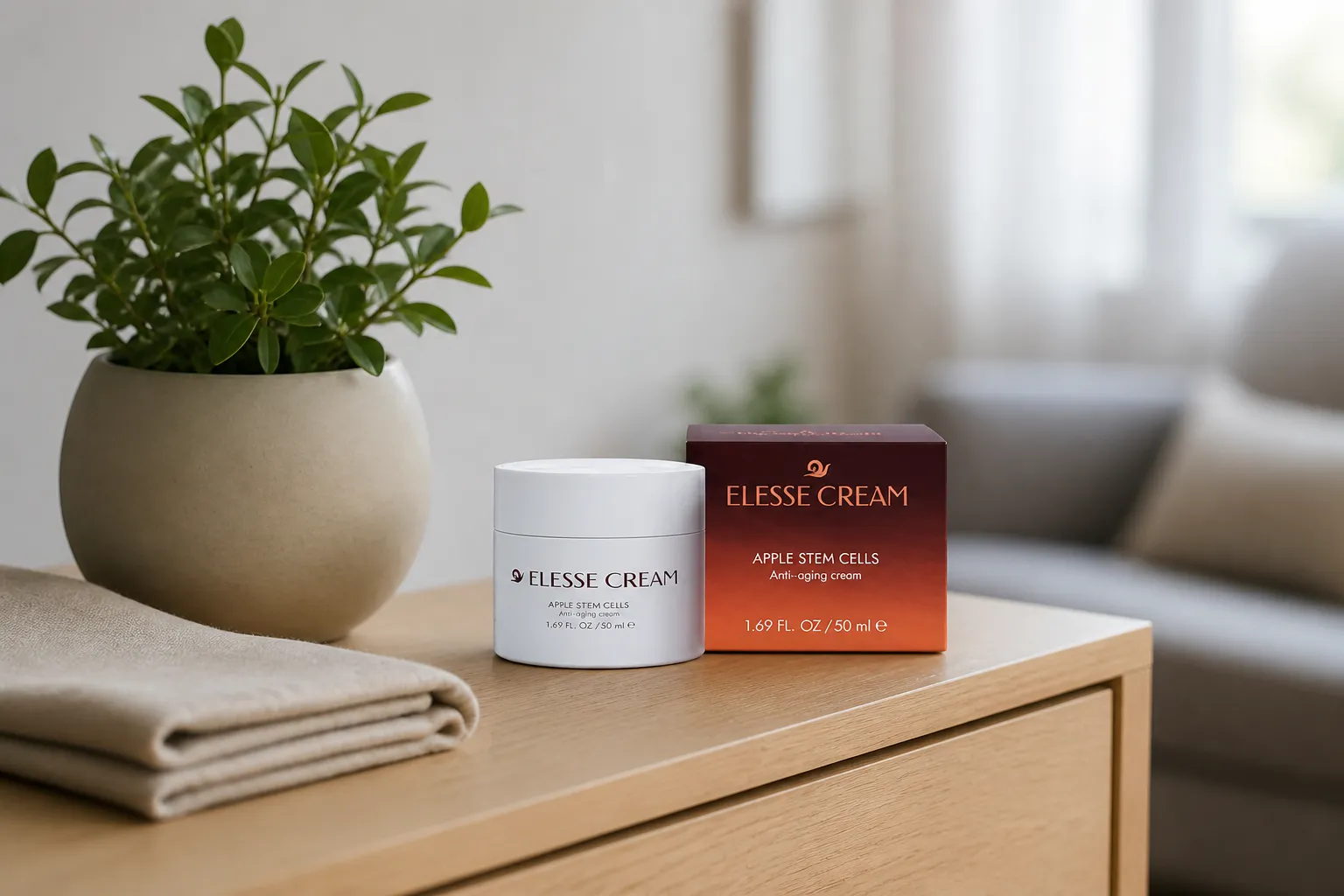 Elesse Cream — le produit au quotidien