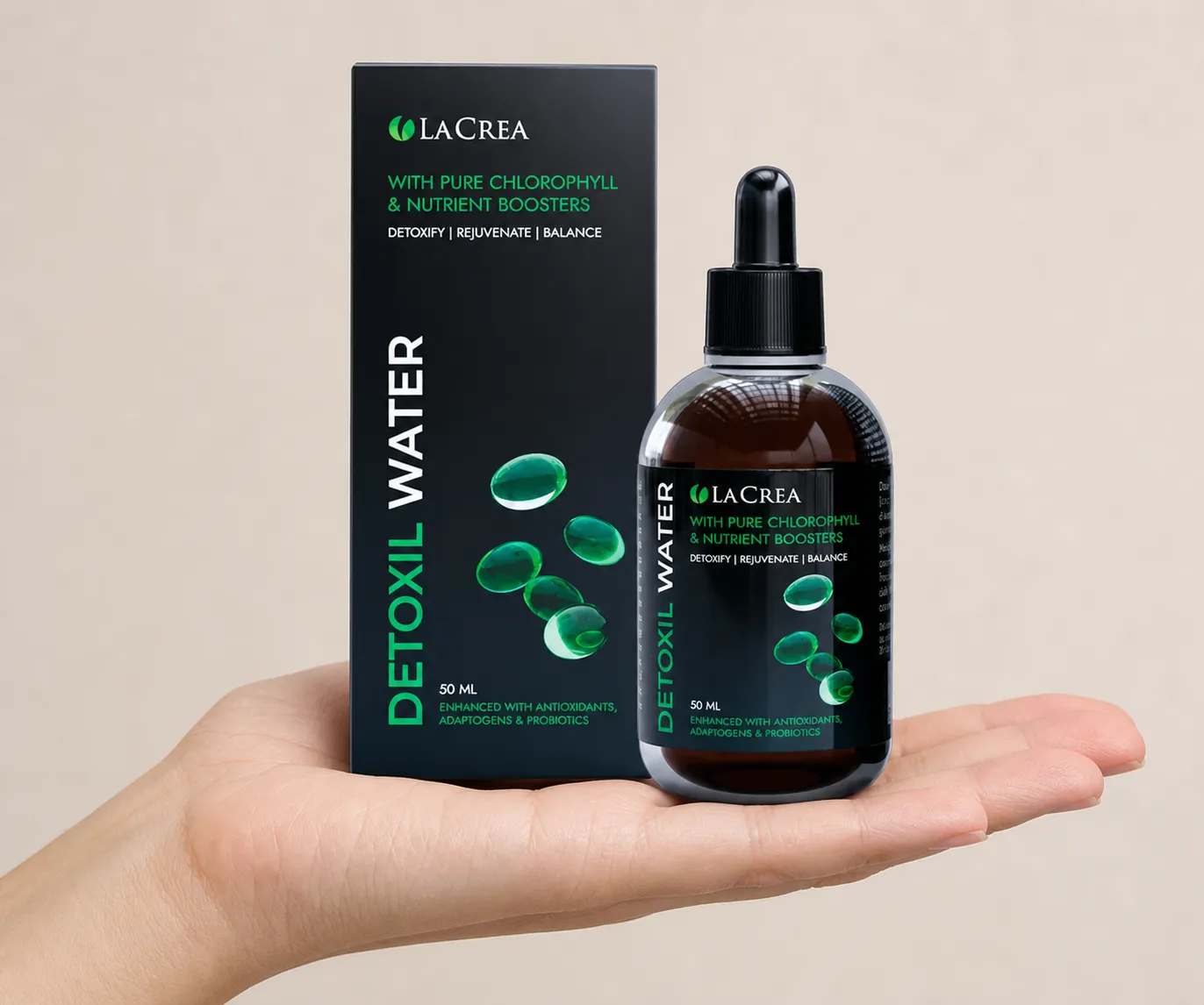 Detoxil Water Parasites — le produit en main
