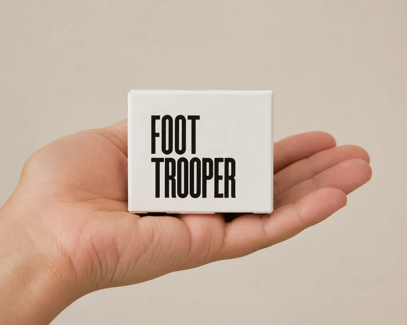 Foot Trooper — le produit en main