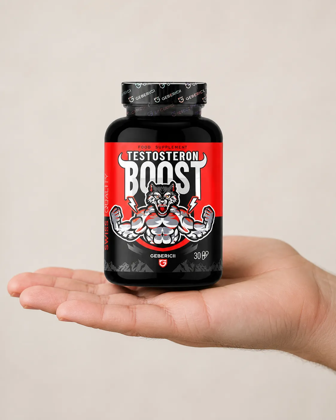 Testosteron Boost — le produit en main