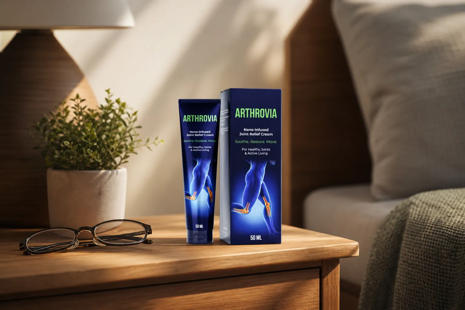 Arthrovia — le produit au quotidien