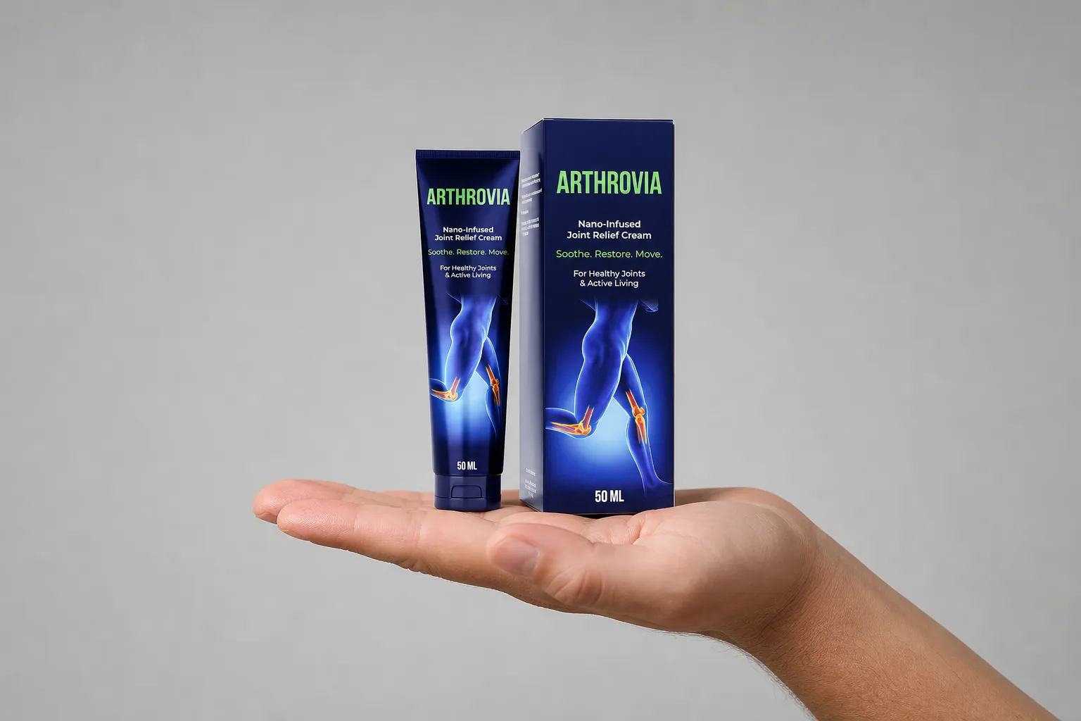 Arthrovia — le produit en main