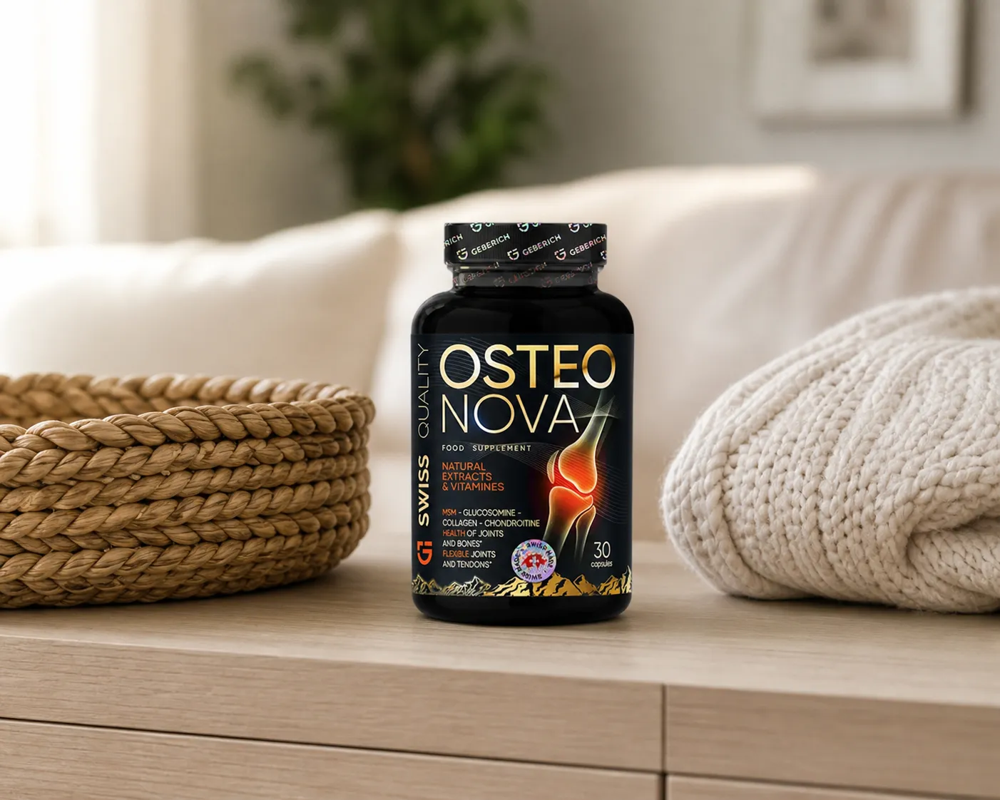 OsteoNova — le produit au quotidien