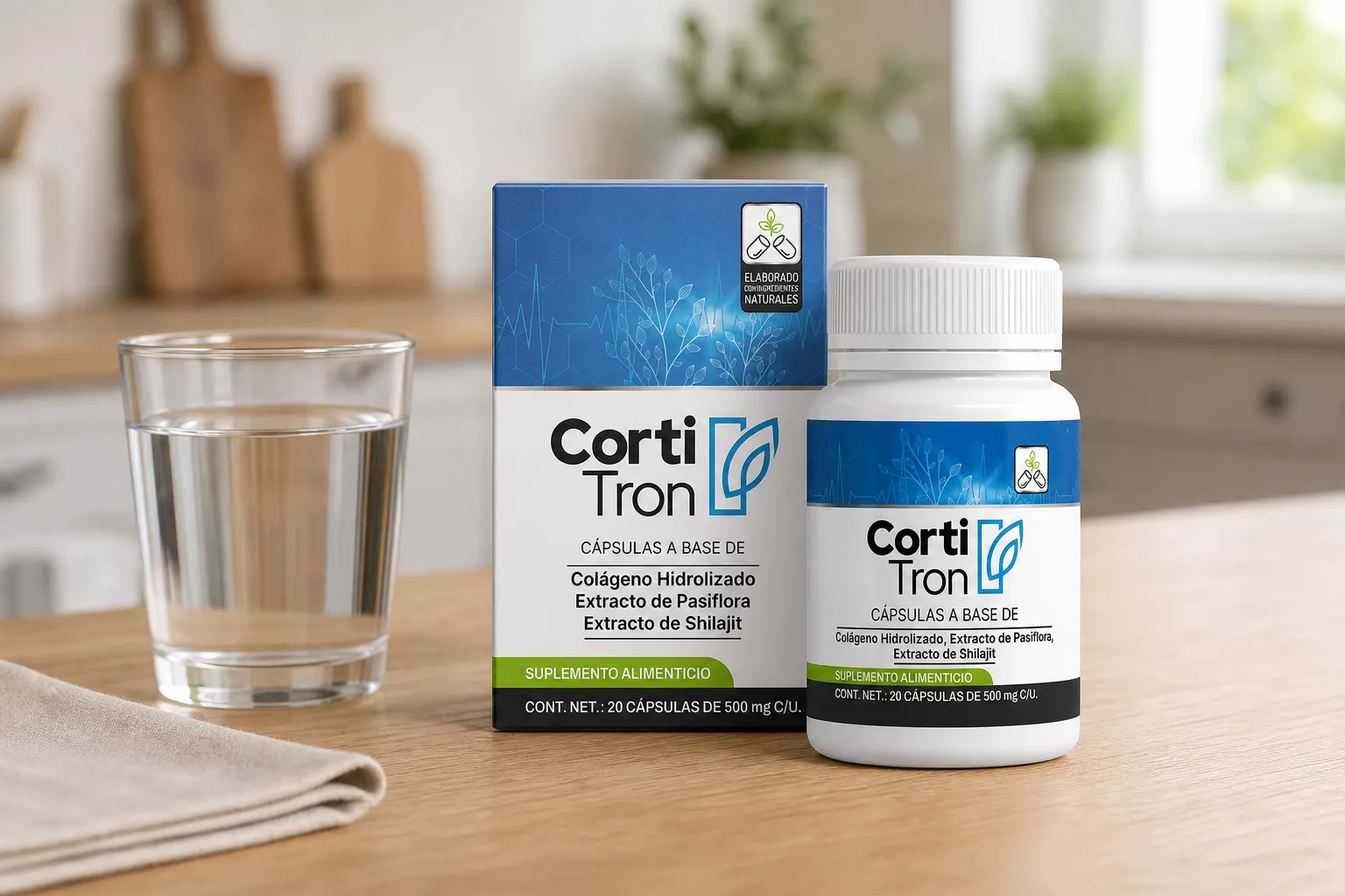 Cortitron — le produit au quotidien