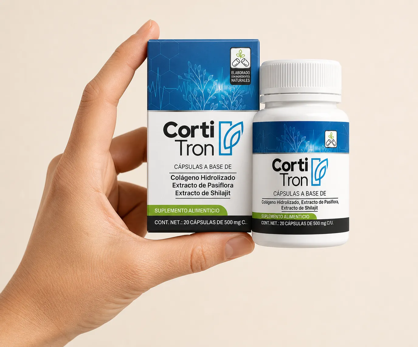Cortitron — le produit en main