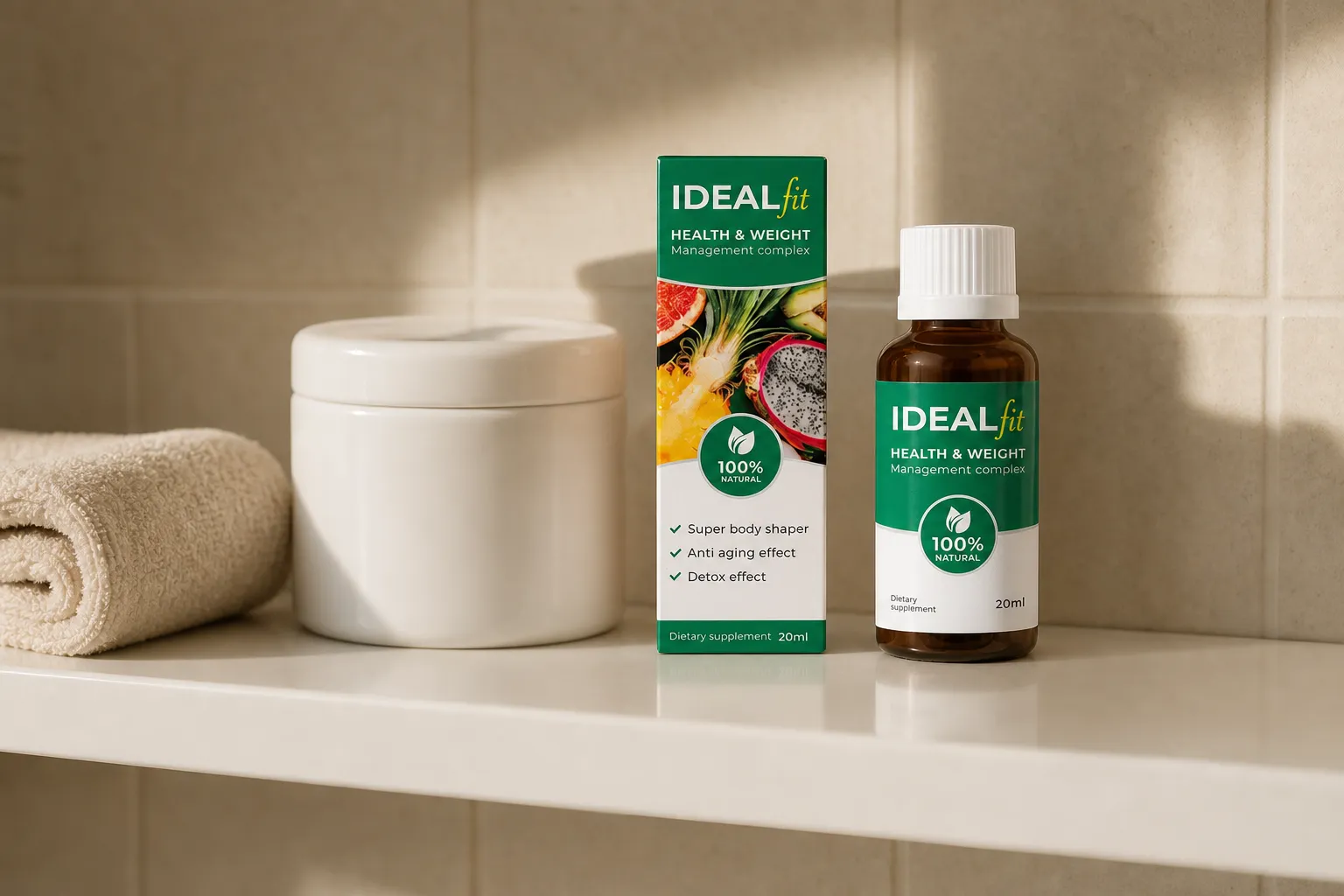 IdealFit — le produit au quotidien