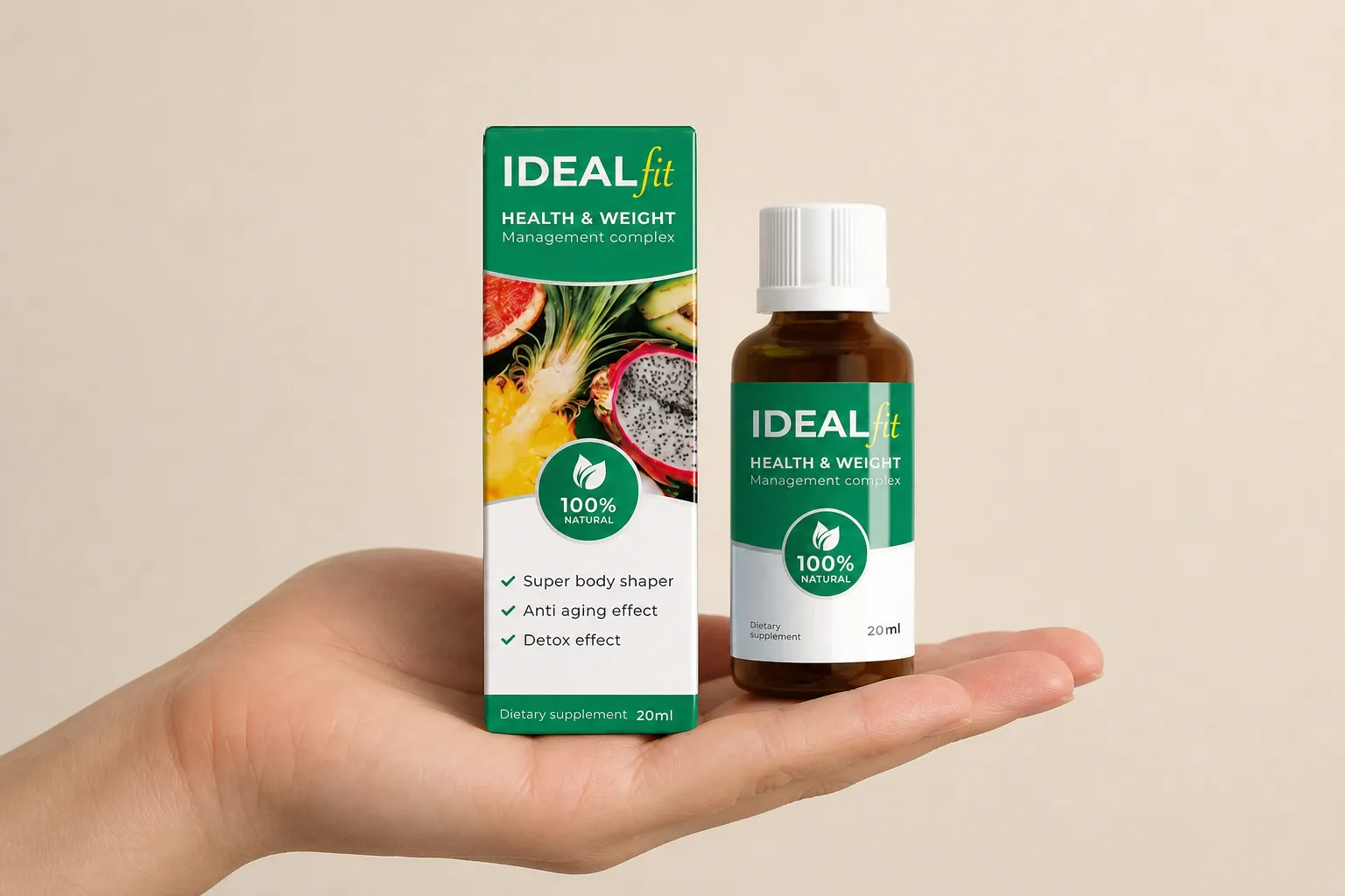 IdealFit — le produit en main
