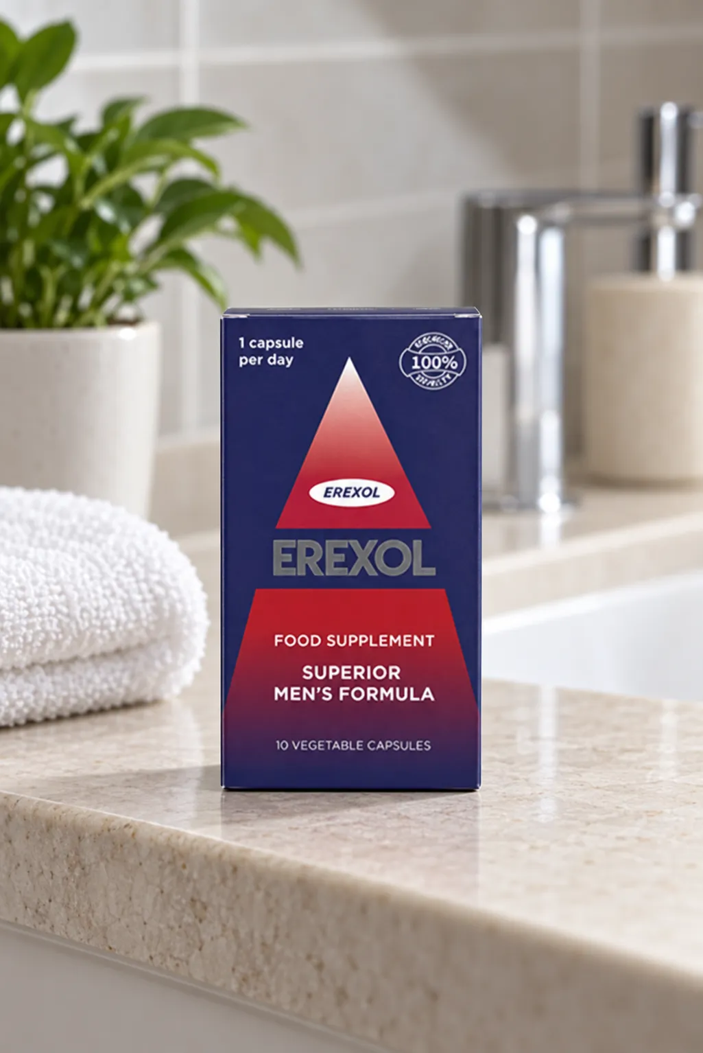 Erexol — le produit au quotidien